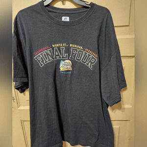 Final Four NCAA Atlanta 2013 Russell  Short Sleeve Tshirt Size: XXL